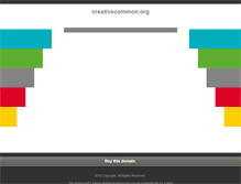 Tablet Screenshot of creativecommon.org
